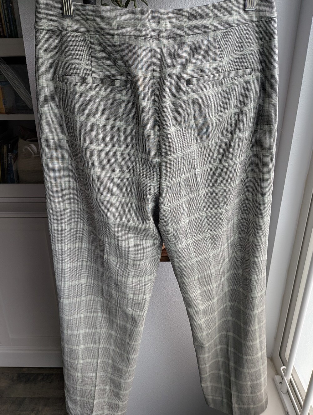 J.Crew NWT Kate Straight-Leg Pant in Plaid Wool Blend - Size 6 - Picture 3 of 12